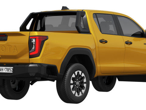 Toyota Hilux SR5 2026 3D Model