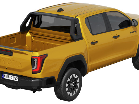 Toyota Hilux SR5 2026 3D Model