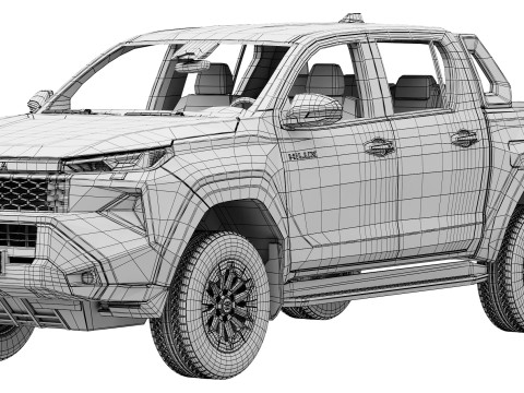 Toyota Hilux SR5 2026 3D Model