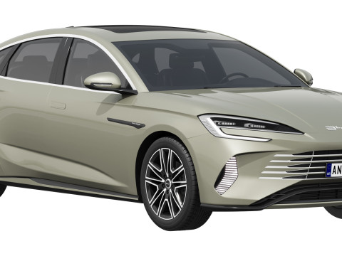 Selo BYD 7 DM-i 2025 Modelo 3D