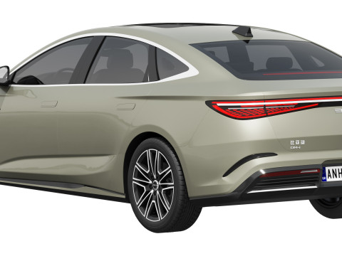 Selo BYD 7 DM-i 2025 Modelo 3D