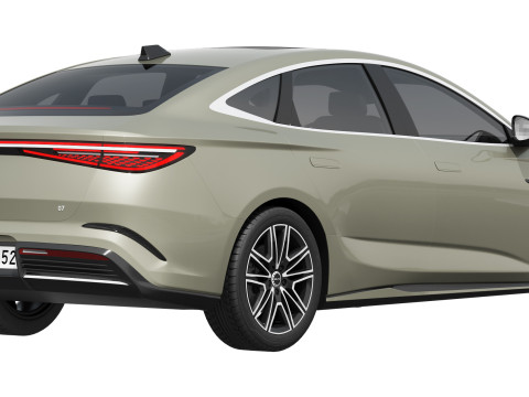 Selo BYD 7 DM-i 2025 Modelo 3D