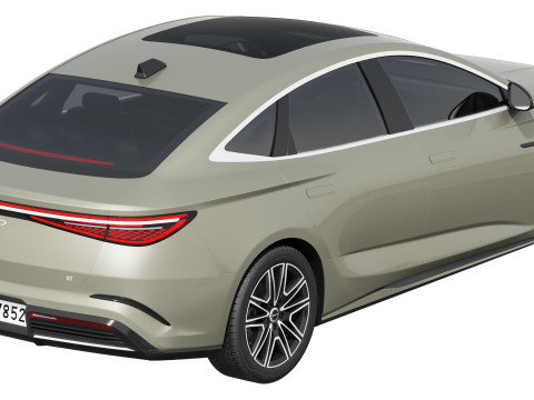 Selo BYD 7 DM-i 2025 Modelo 3D