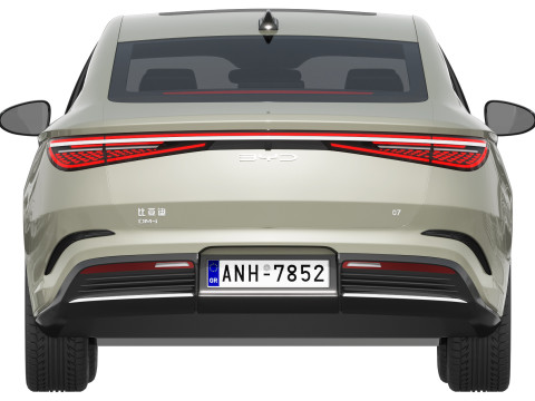 Selo BYD 7 DM-i 2025 Modelo 3D