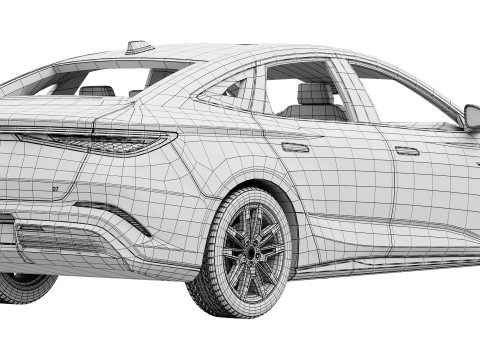 Selo BYD 7 DM-i 2025 Modelo 3D