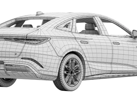 BYD Seal 7 DM-i 2025 3D Model