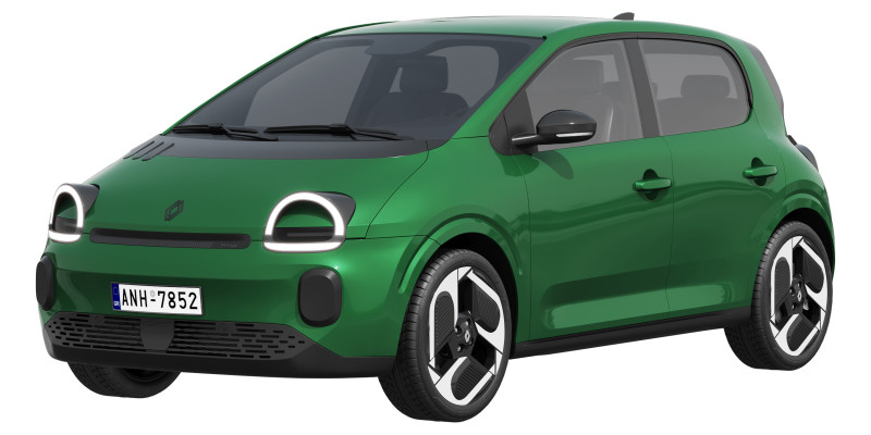 Renault Twingo E-Tech EV 2027 3D Модель .c4d .max .obj .3ds .fbx .stl .blend 