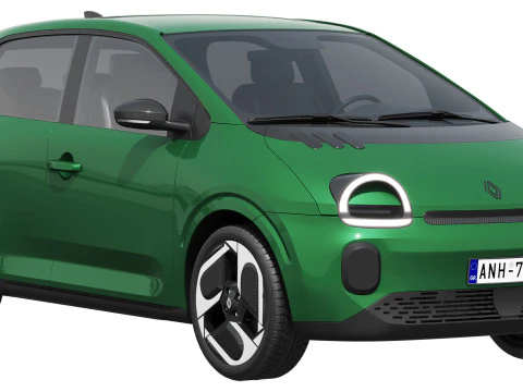 Renault Twingo E-Tech EV 2027 Model 3D