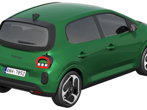 Renault Twingo E-Tech EV 2027 3D Модель