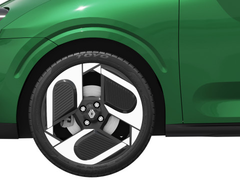 Renault Twingo E-Tech EV 2027 3D Модель