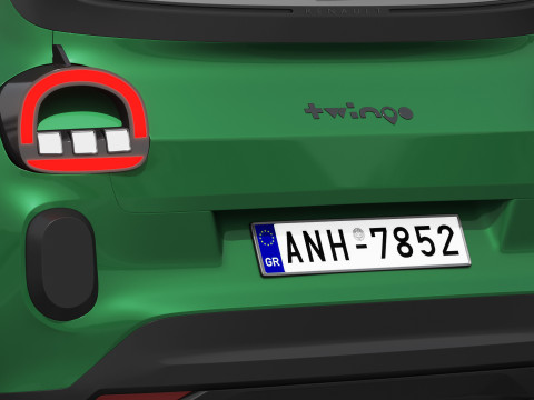 Renault Twingo E-Tech EV 2027 3D Модель
