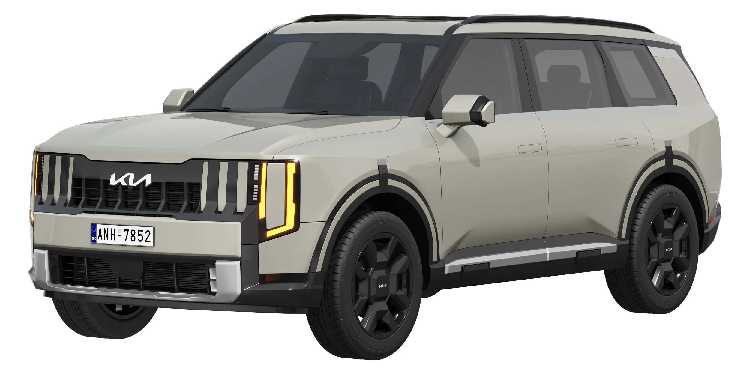 Kia Telluride 2027 3D Model .c4d .max .obj .3ds .fbx .stl .blend