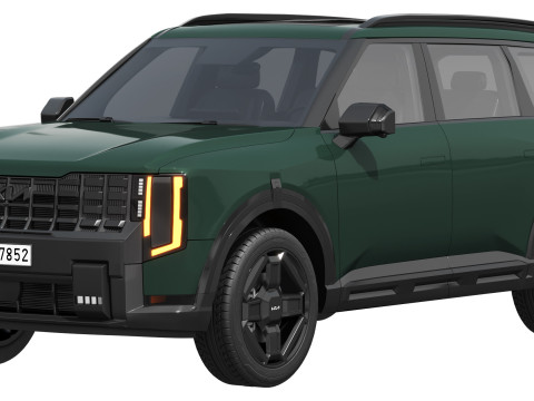Kia Telluride X-Line 2027 3D Model