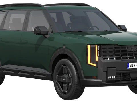 Kia Telluride X-Line 2027 3D Model