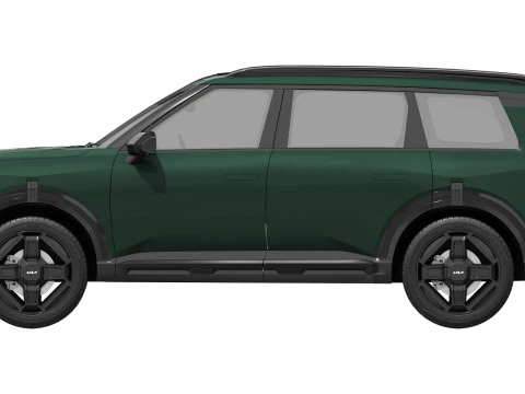 Kia Telluride X-Line 2027 3D Model