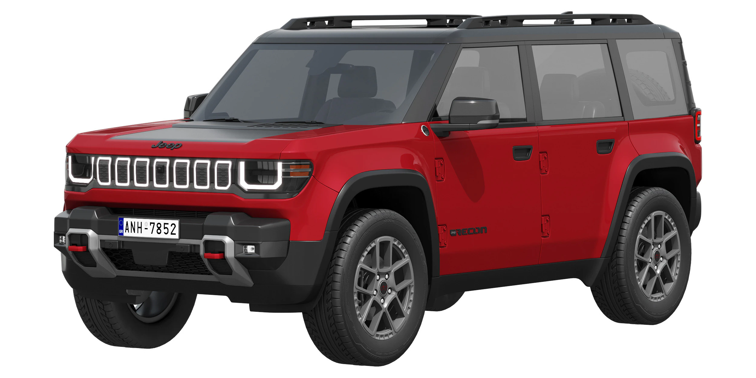Jeep Ricognizione 2026 Modello 3D .c4d .max .obj .3ds .fbx .stl .blend