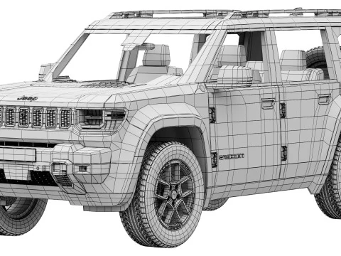 Jeep Ricognizione 2026 Modello 3D