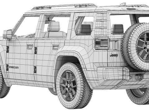 Jeep Ricognizione 2026 Modello 3D