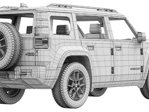 Jeep Ricognizione 2026 Modello 3D