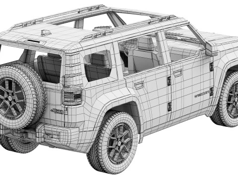Jeep Ricognizione 2026 Modello 3D