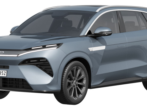 BYD Sealion 8 2026 3D Model