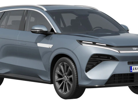 BYD Leone marino 8 2026 Modello 3D