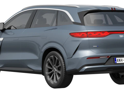 BYD Leone marino 8 2026 Modello 3D