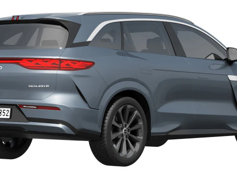 BYD Leone marino 8 2026 Modello 3D