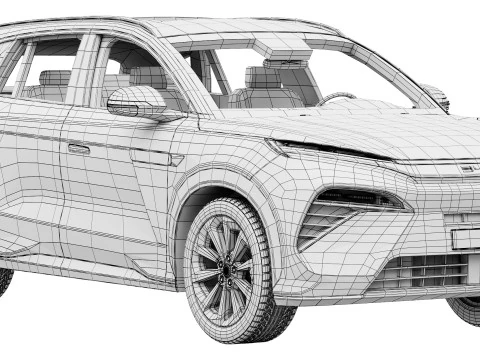 BYD Leone marino 8 2026 Modello 3D