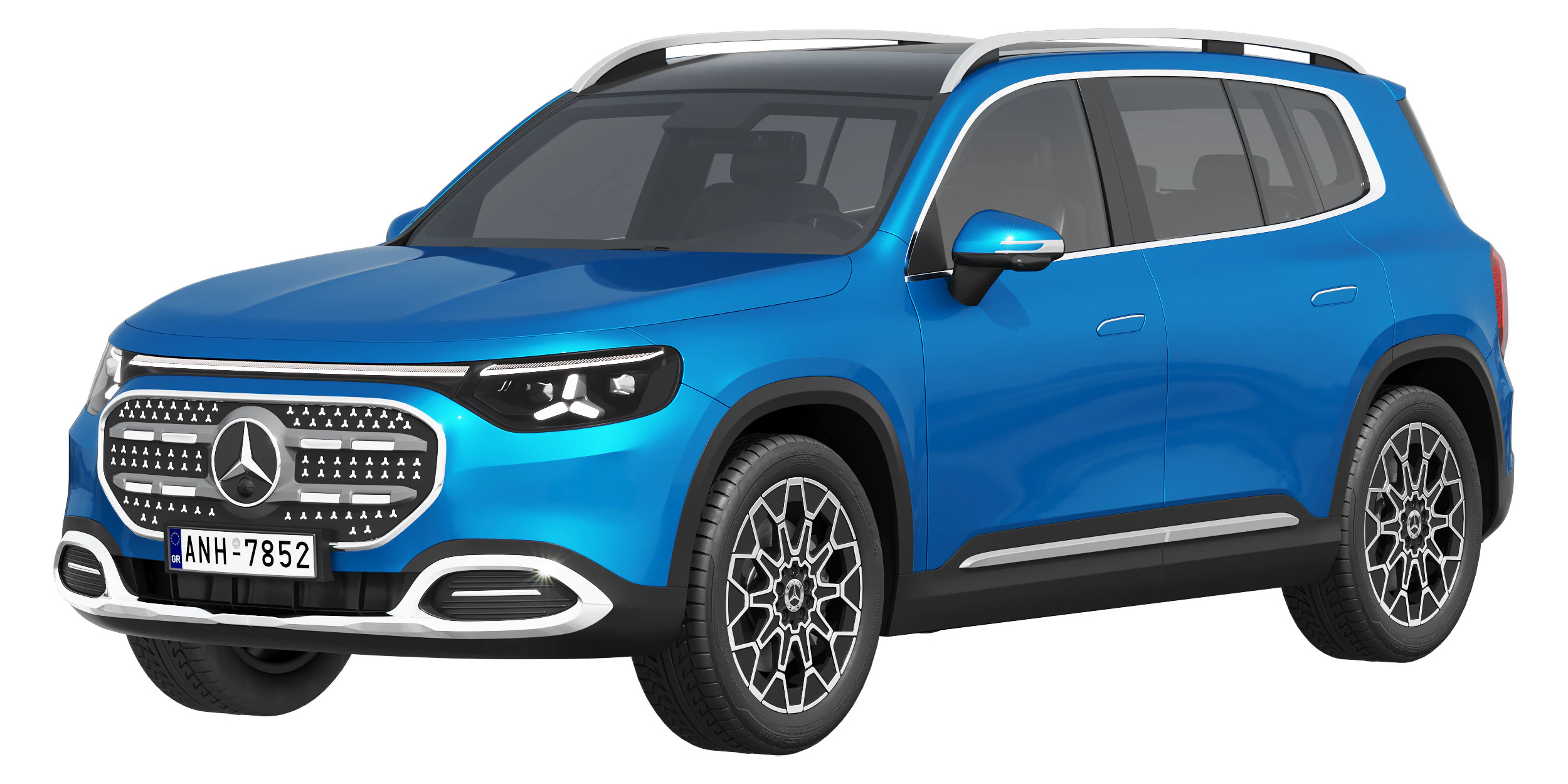 Mercedes-Benz GLB EQ 2027 Modello 3D .c4d .max .obj .3ds .fbx .stl .blend 