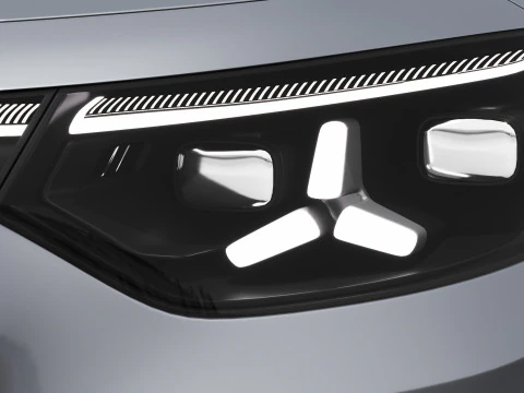 Mercedes-Benz GLB EQ AMG-Line 2027 Modello 3D