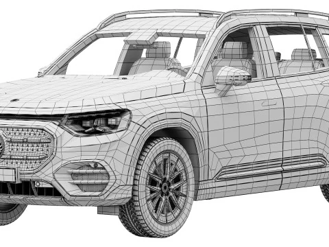Mercedes-Benz GLB EQ AMG-Line 2027 Modello 3D
