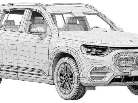 Mercedes-Benz GLB EQ AMG-Line 2027 Modello 3D