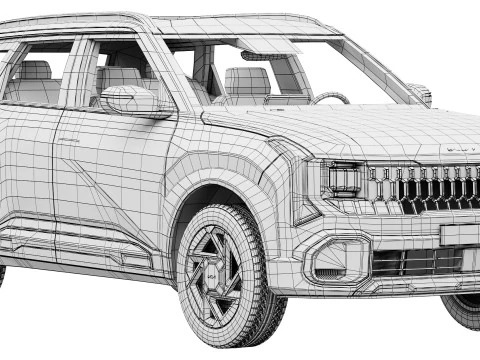 Kia Seltos GT-Line 2027 Modelo 3D