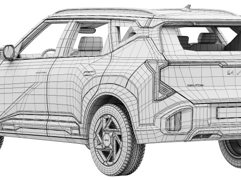 Kia Seltos GT-Line 2027 Modello 3D