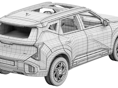 Kia Seltos GT-Line 2027 Modelo 3D