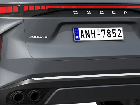 Omoda 9 SHS 2025 3D Model