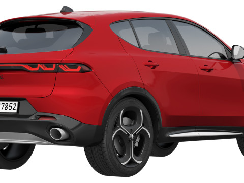 Alfa Romeo Tonale 2026 3D Model