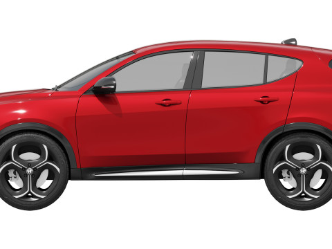 Alfa Romeo Tonale 2026 3D Model