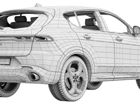 Alfa Romeo Tonale 2026 3D Model