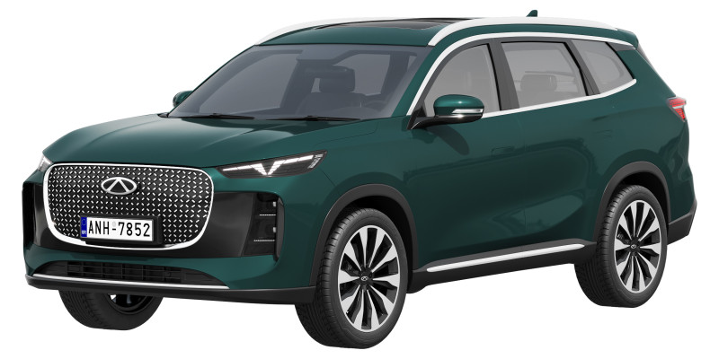 Chery Tiggo 8 2026 3D Model .c4d .max .obj .3ds .fbx .stl .blend 