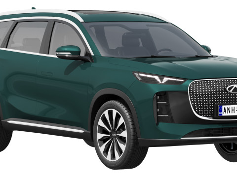 Chery Tiggo 8 2026 3D Model