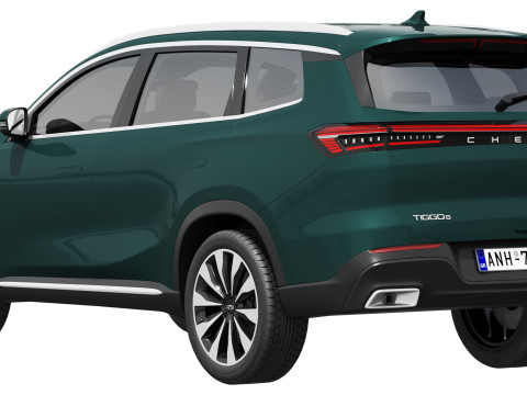 Chery Tiggo 8 2026 3D Model