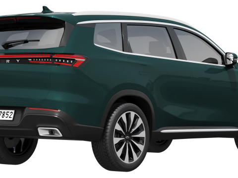 Chery Tiggo 8 2026 3D Model