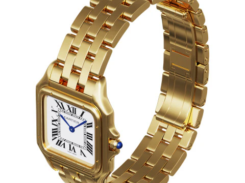 Orologio Cartier-Panth&egrave;re-de-Cartier Modello 3D