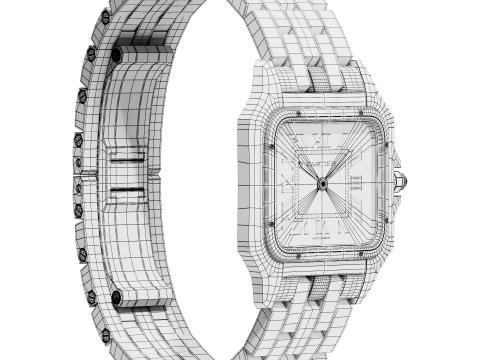 Orologio Cartier-Panth&egrave;re-de-Cartier Modello 3D