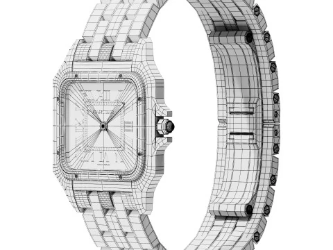 Orologio Cartier-Panth&egrave;re-de-Cartier Modello 3D
