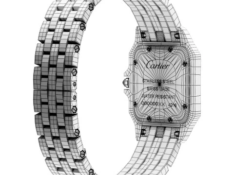 Orologio Cartier-Panth&egrave;re-de-Cartier Modello 3D