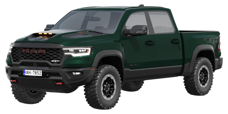 RAM 1500 SRT TRX 2027 3D Model .c4d .max .obj .3ds .fbx .stl .blend 