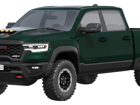 RAM 1500 SRT TRX 2027 3D Model